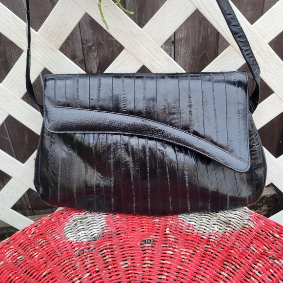 Vintage Genuine EEL skin heels & purse combo! 🤩 - Picture 10 of 13